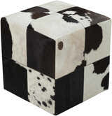 Pariconha Hair On Hide Ottoman