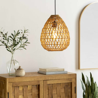 Panchkula Rattan Pendant Light