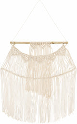 Parabcan Cream Macrame Wall Hanging