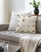 Paradis Pom-Pom Tassel Throw Pillow