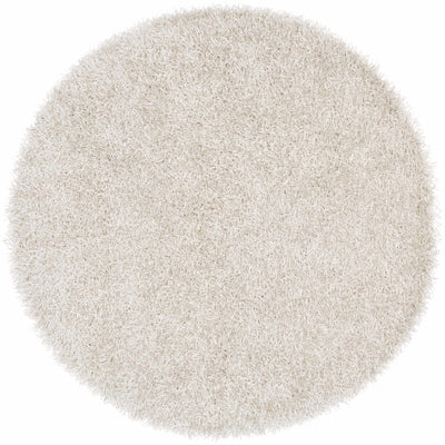 Browder 3x4 Solid Cream Shag Rug - Clearance