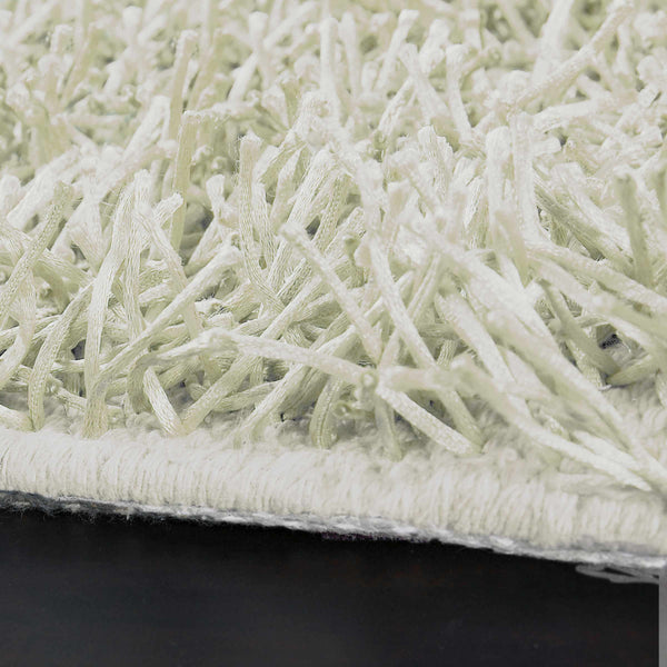 Browder 3x4 Solid Cream Shag Rug - Clearance