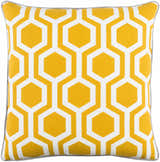 Pearlington Yellow Honeycomb Accent Pillow - Clearance