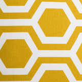 Pearlington Yellow Honeycomb Accent Pillow - Clearance