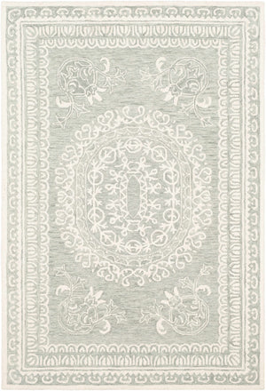 Parson Ivory/Sage Wool Area Rug