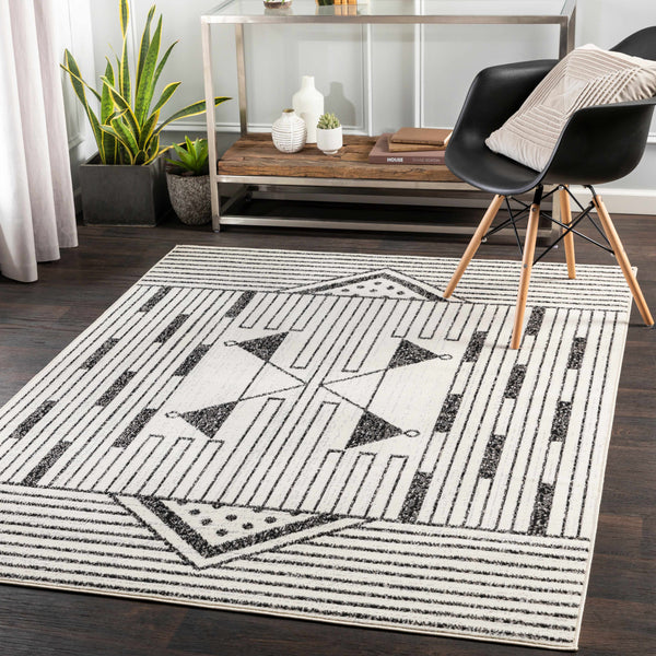 Middlemount Black&White Area Carpet