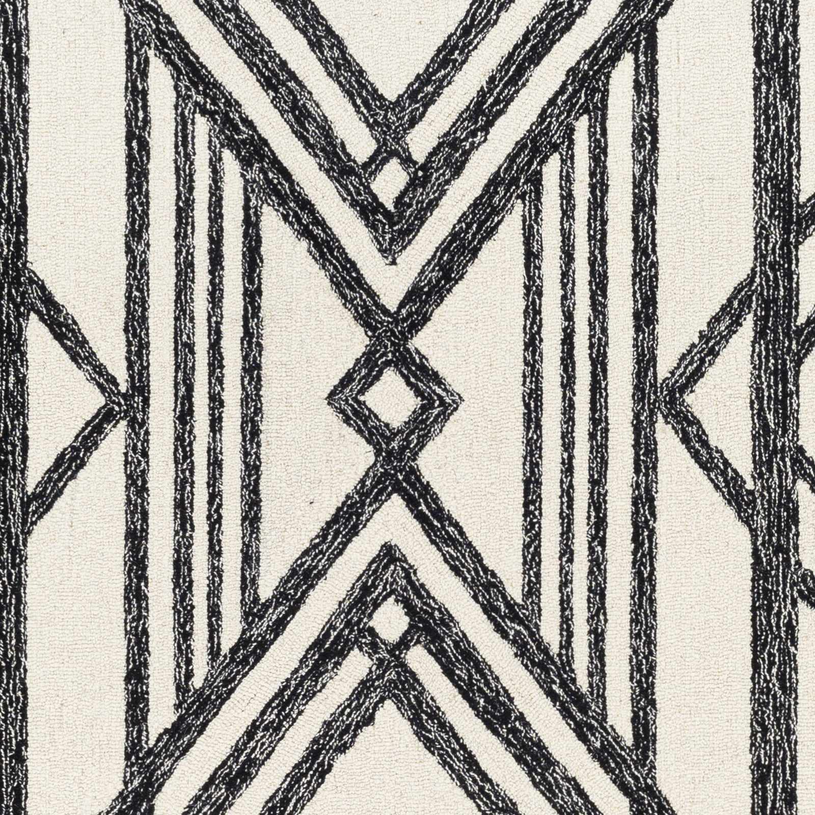 Sample view of Pottsgrove Area Rug - Clearance, offering a closer look at the design and color. Contemporary Area Rug Backing Canvas 