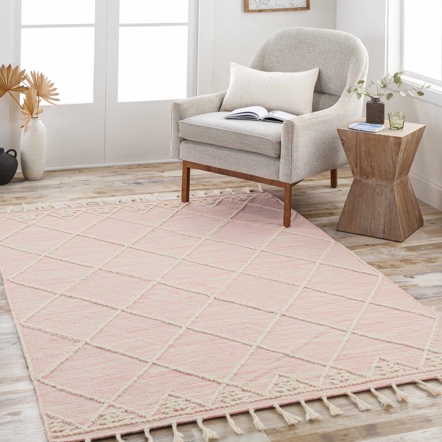 Pupukea Tasseled Jute&Wool  Rug - Clearance