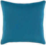 Purfleet Teal Plaid Square Throw Pillow - Clearance
