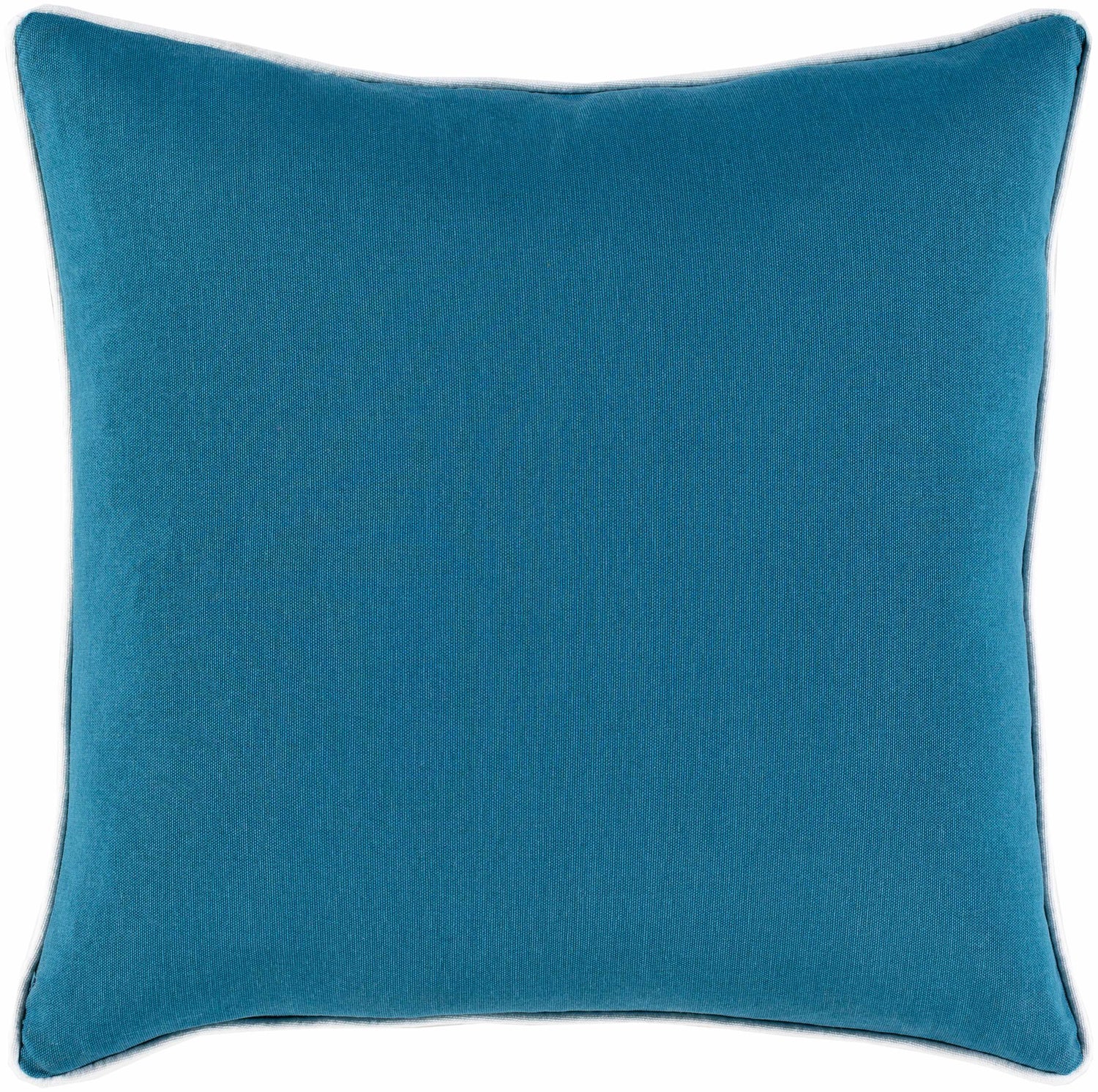 Purfleet Teal Plaid Square Throw Pillow - Clearance