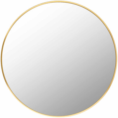 Pontalina Round Gold Mirror