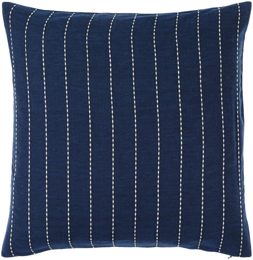 Qwara Navy Throw Pillow
