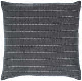 Qwara Slate Blue Throw Pillow