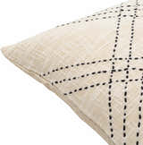 Rafi Cream Accent Pillow