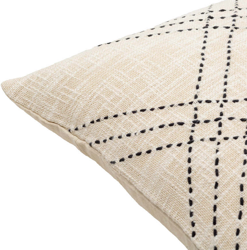 Rafi Cream Accent Pillow