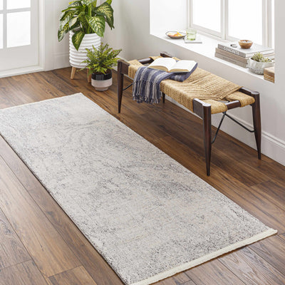 Rahm Ivory Marble Rug - Clearance