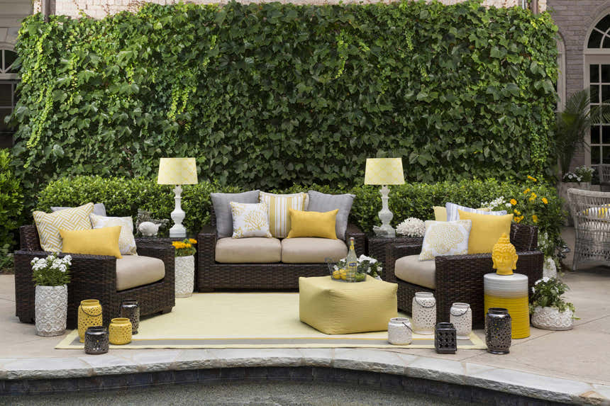 Lindrith Outdoor Throw Pillow