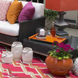 Cantanhede Ceramic Outdoor Candle Holder