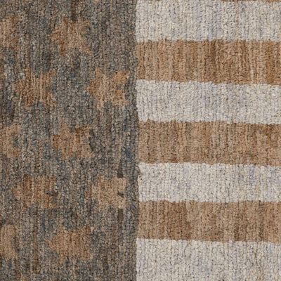 Historical Distressed US Flag 5x8 Carpet - Clearance