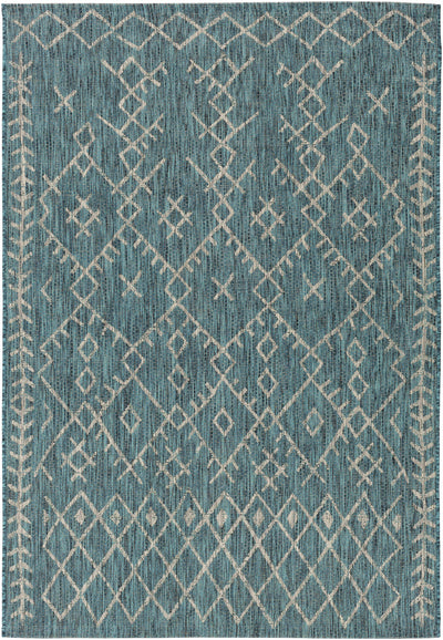 Rapelje aqua Area Rug