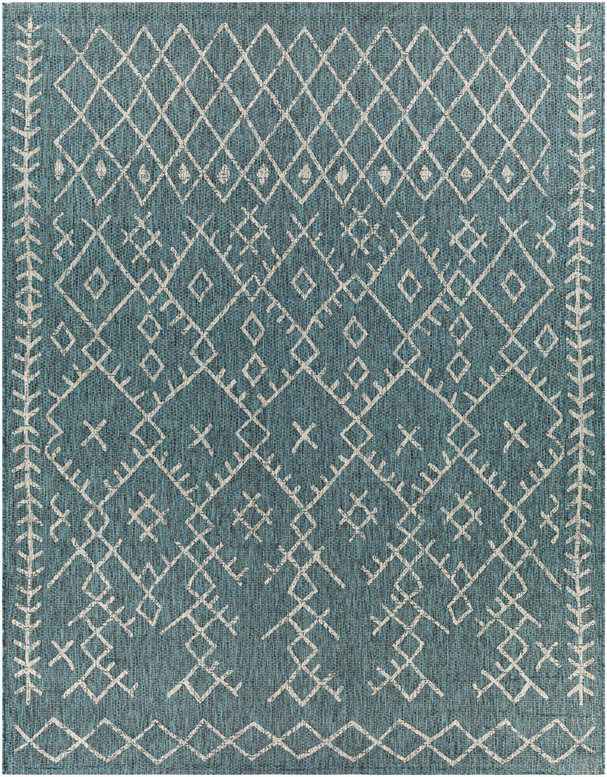 Maunawili Aqua Nordic Rug