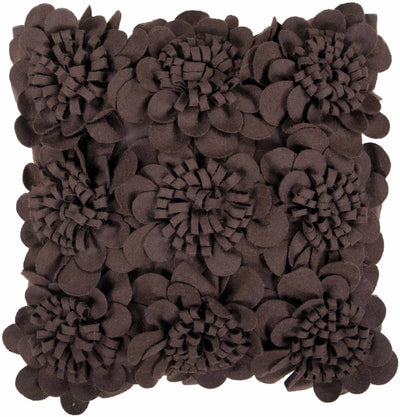 Rathfriland Brown Floral Accent Pillow - Clearance