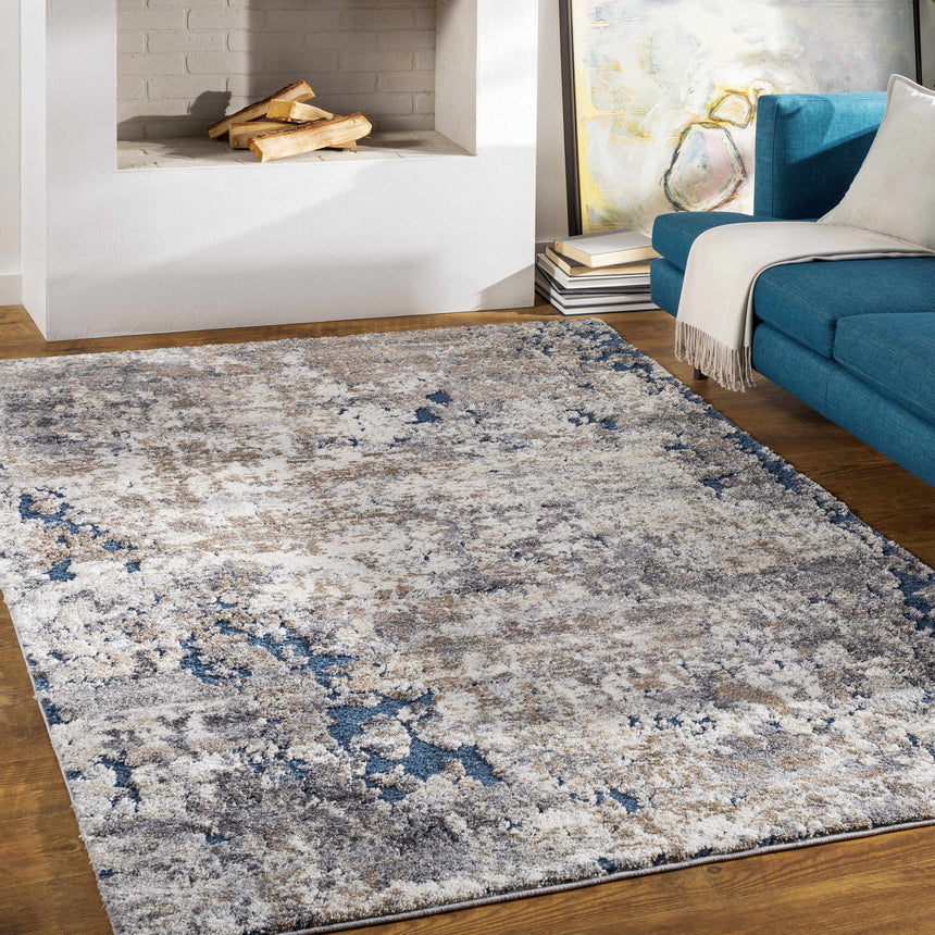 Ratho Rock Pattern Thick Rug