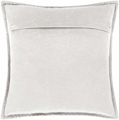 Roberta Slate Gray Throw Pillow