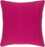 Rockhampton Fuchsia Geometric Square Pillow - Clearance