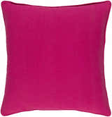 Rockhampton Fuchsia Geometric Square Pillow - Clearance