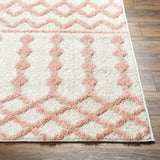 Darva Pink Plush Area Carpet
