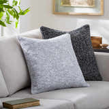 Ronit Light Slate Throw Pillow
