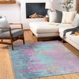 Redland Colorful Abstract Rug