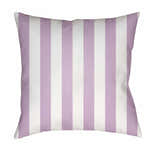 Kids Purple Princess Print Decorative Nursery Outdoor Throw Pillow