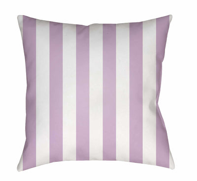 Kids Purple Princess Print Decorative Nursery Throw Pillow
