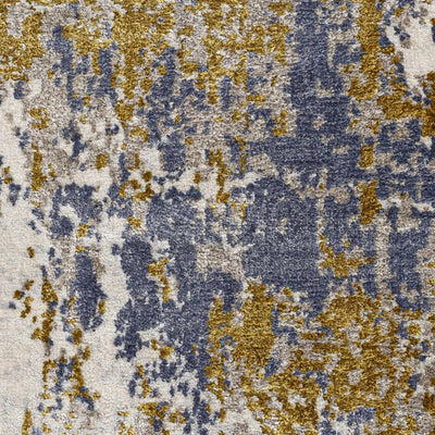 Maralal Mustard & Blue Area Rug - Clearance