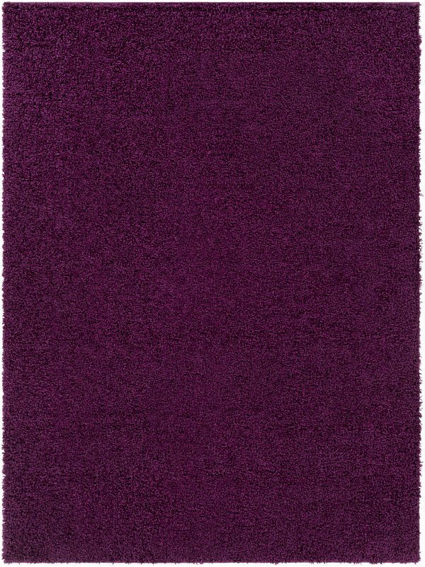 Mauve Solid Area Rug - Clearance