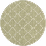 Rialto Olive Green Embossed Wool Rug - Clearance