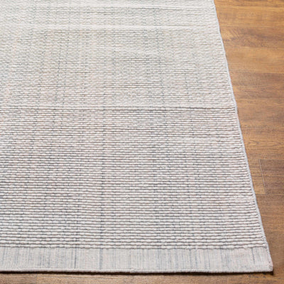 Yong Hand Loomed White Area Rug