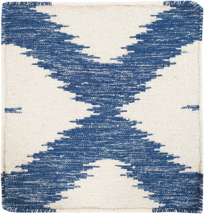 Oradell Blue Ikat Wool Rug - Clearance