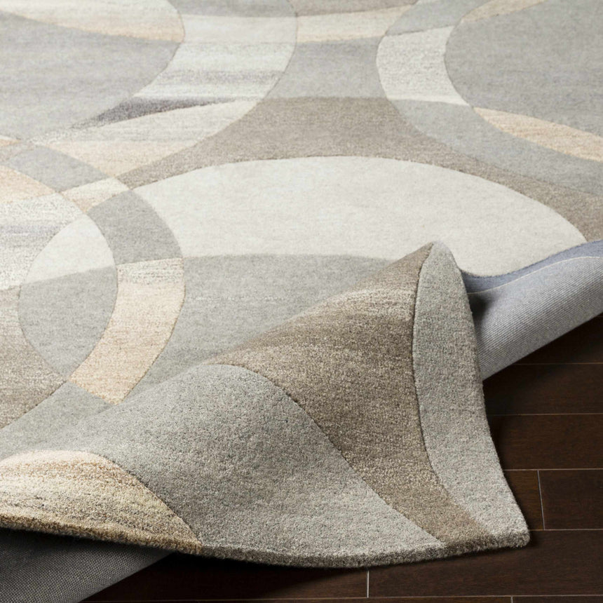 Rillton Modern Wool Rug