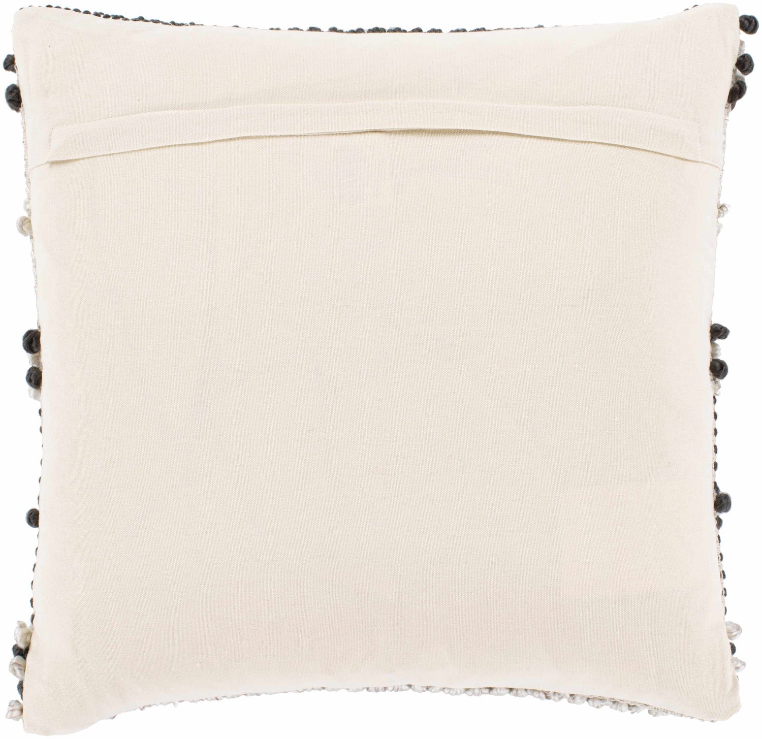 Rippey Black & White Textured Diamond Throw Pillow