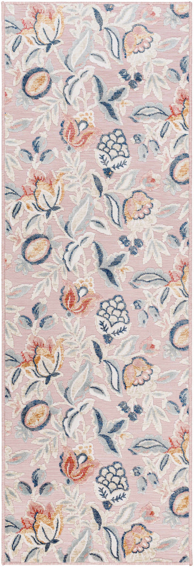 Kian Pink Indoor & Outdoor Rug - Clearance