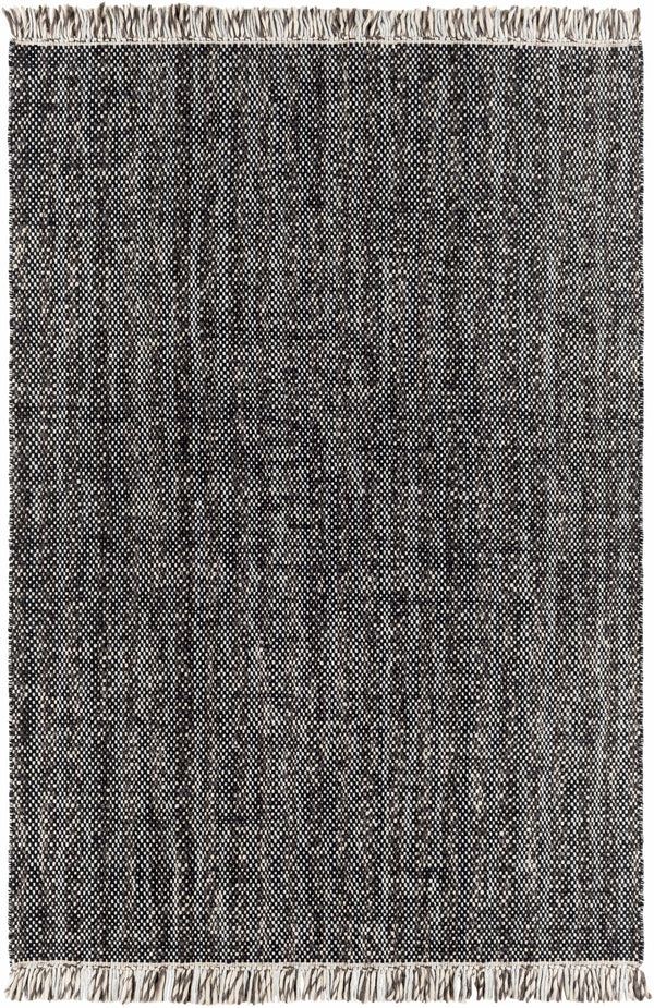 Kenora Charcoal Wool Area Rug - Clearance