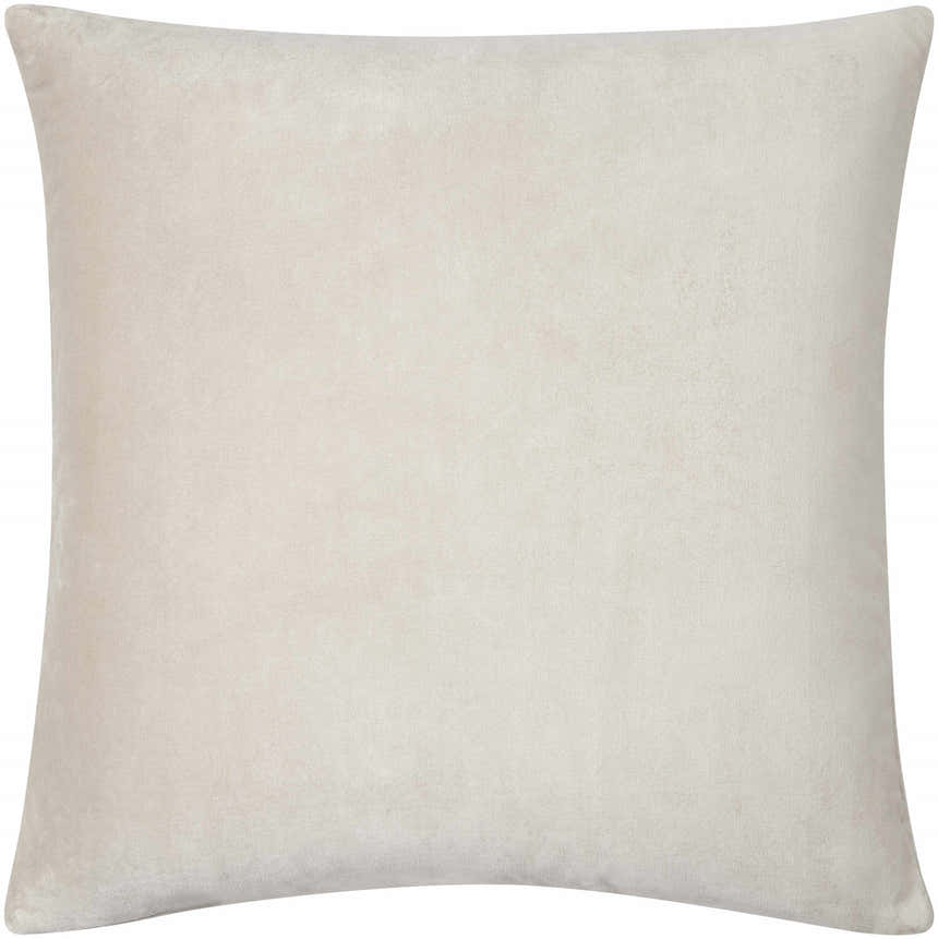 Rania Beige Throw Pillow - Clearance