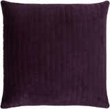 Rania Dark Purple Throw Pillow - Clearance