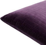Rania Dark Purple Throw Pillow - Clearance