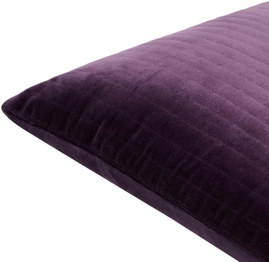 Rania Dark Purple Throw Pillow - Clearance