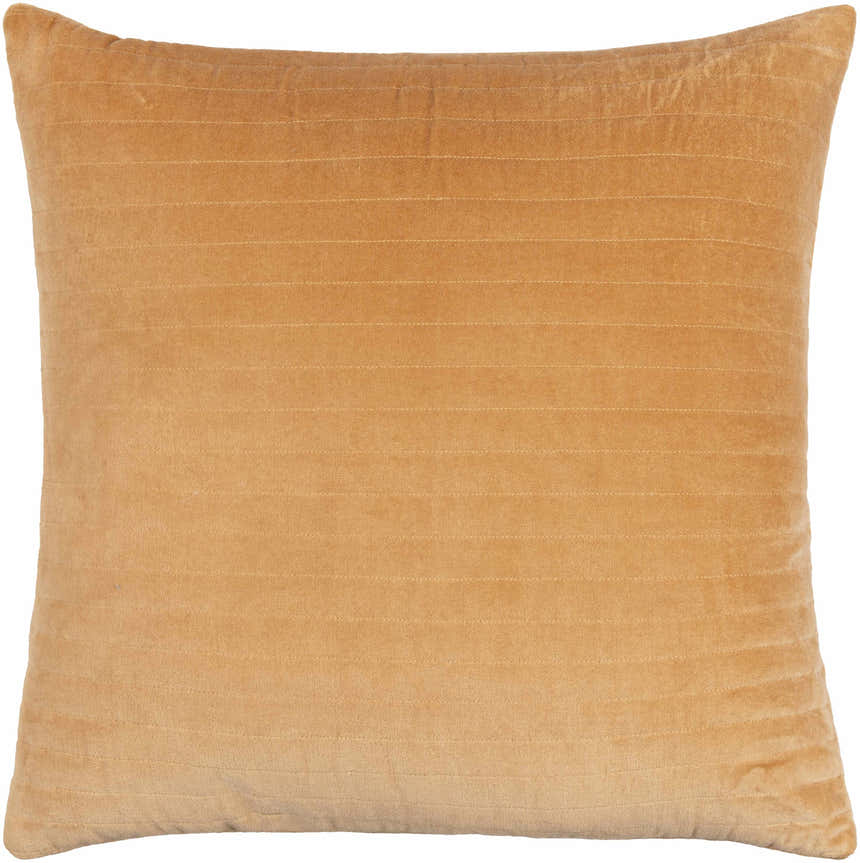 Rania Light Brown Throw Pillow
