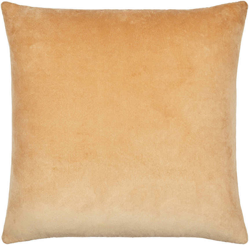 Rania Light Brown Throw Pillow
